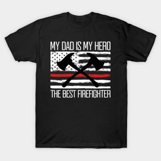 Thin Red Line - Fireman & Volunteer Firefighter T-Shirt